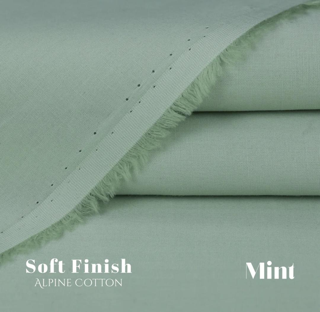 Men's Mint Green Cotton Suit