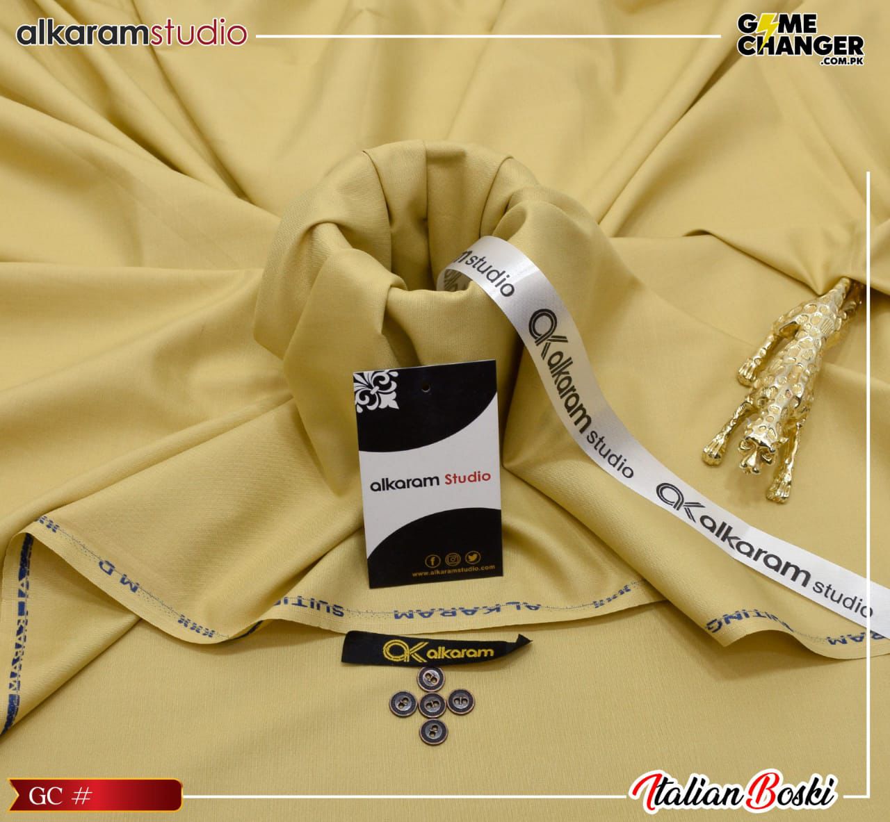 Men's Yellow Boski Suit